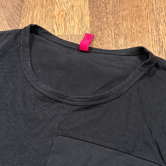 Sage De Cret Made in Japan Cut and Sew Block Black Cotton T Shirt Mens XL - Picture 7 of 11